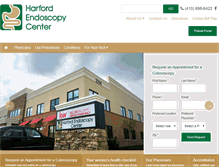 Tablet Screenshot of harfordendoscopy.com
